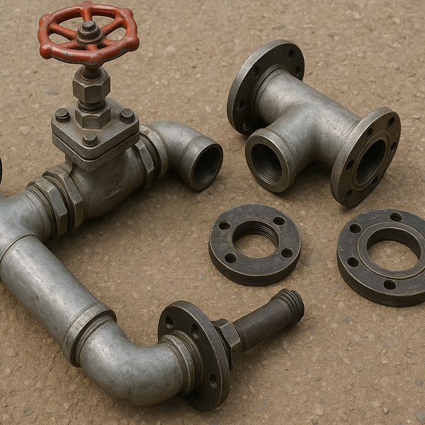 Элементы трубопровода